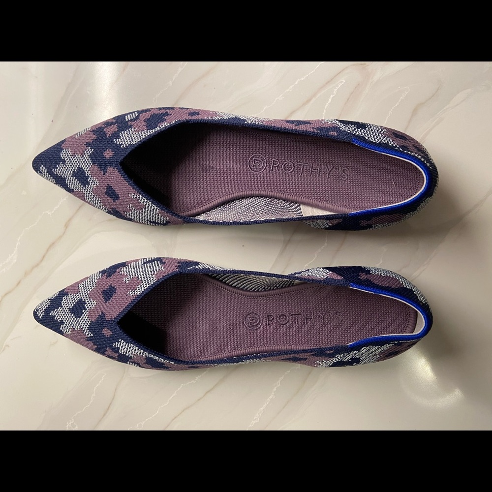 Size 12.5 Rothy’s Violet Botanicamo Points